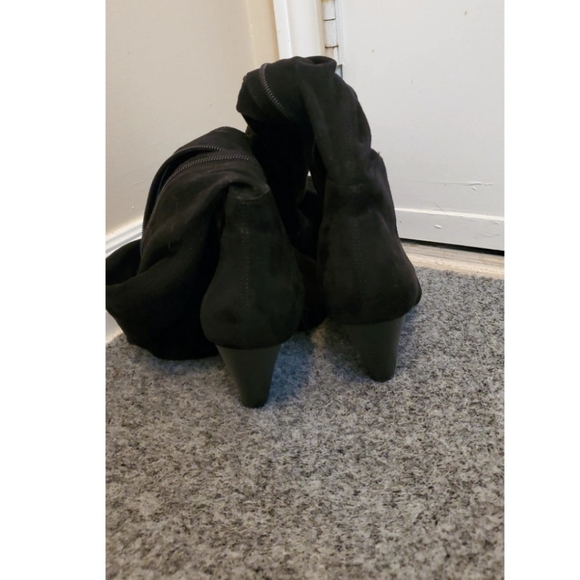 Asos over the knee suede boots - Picture 4 of 7